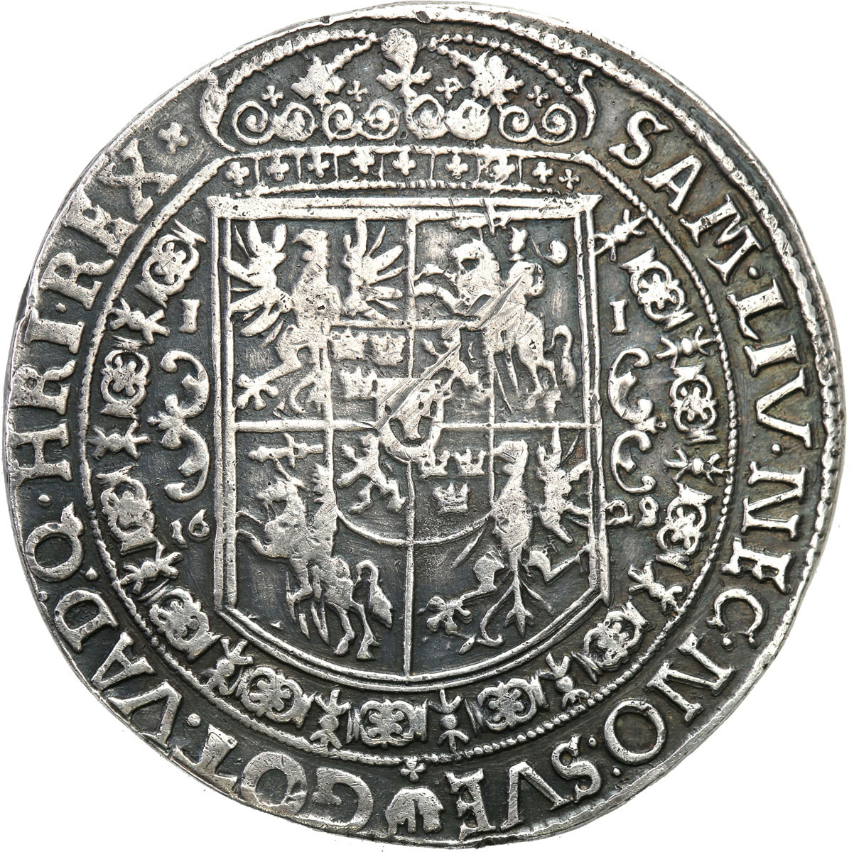 Zygmunt III Waza.Talar 1628, Bydgoszcz  - RZADKOŚĆ R5